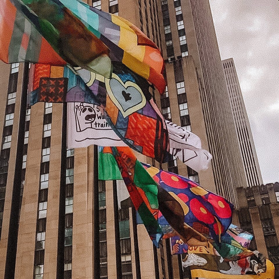 Rockefeller Center "The Flag Project"